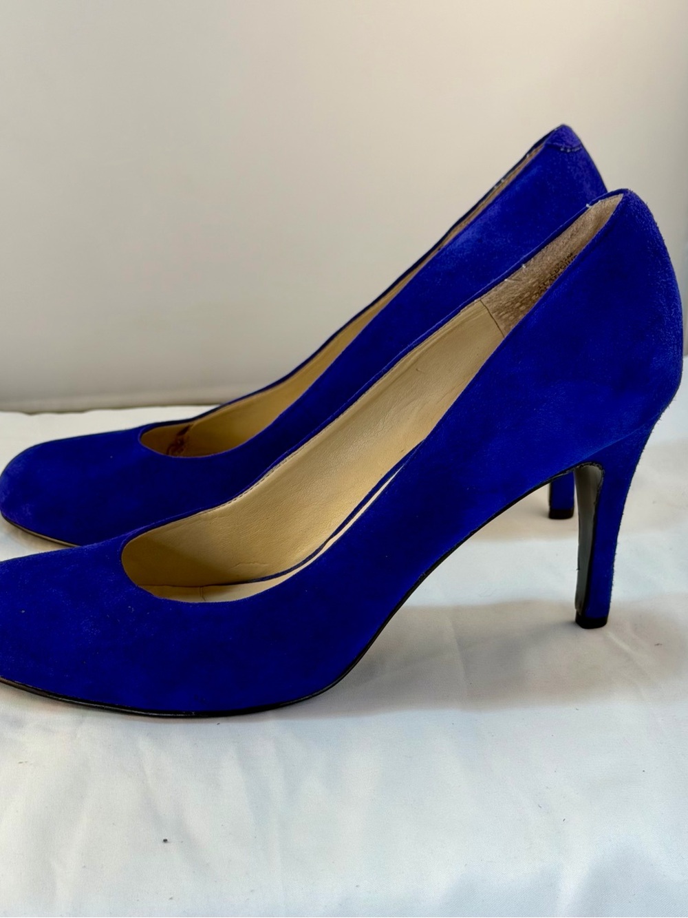 Nine West Royal Blue Suede Pumps - Picture 5 of 14